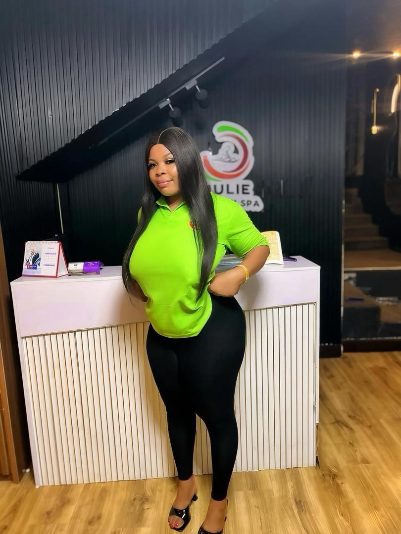 Julie Luxury Spa reception in Lekki